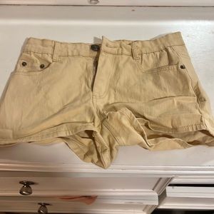 Womens Kaki Shorts